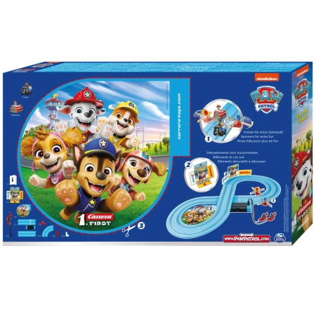 Carrera First 20063056 Paw Patrol - On the Track 2,4m tor samochodowy