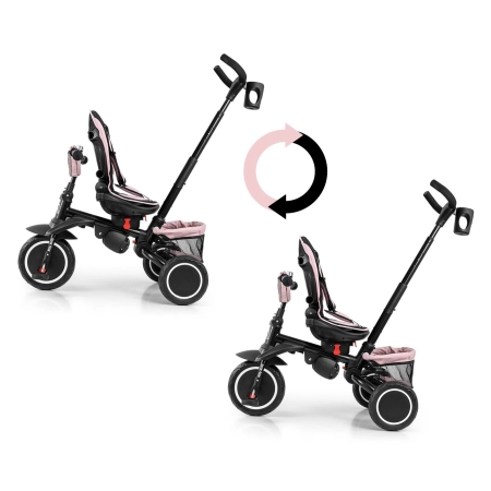 Milly Mally Rowerek Trójkołowy Stanley Rubber New Pink