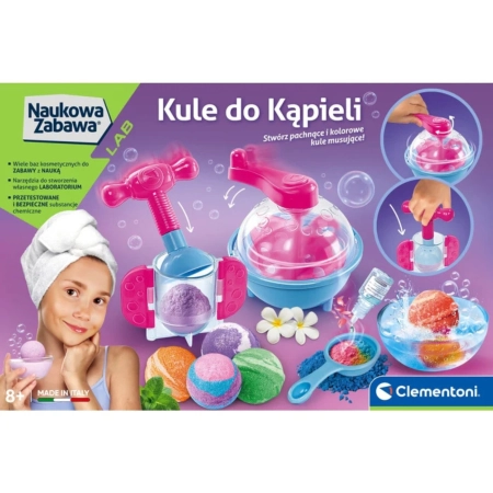 Clementoni 50397 Naukowa Zabawa Lab Kule Do Kąpieli