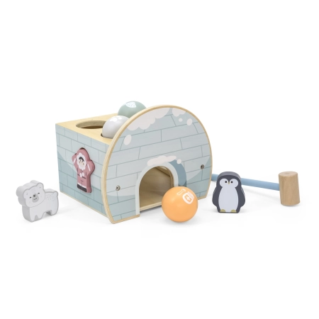 Viga 44097 PolarB Drewniana Przebijanka Igloo
