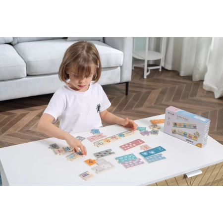 Viga 44071 PolarB Drewniane Puzzle Liczby