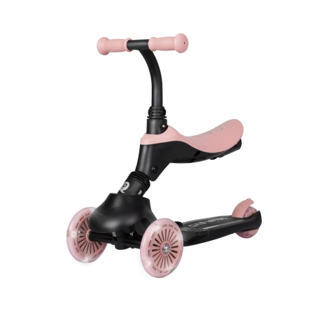 Qplay Hulajnoga Sema Evo 3w1 Coral Pink