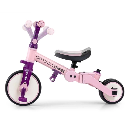 Milly Mally Rowerek 5w1 Optimus Max Pink