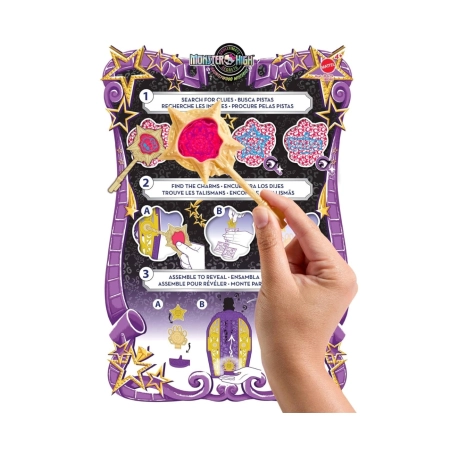 Mattel JBG80 Monster High Straszysekrety Clawdeen Wolf