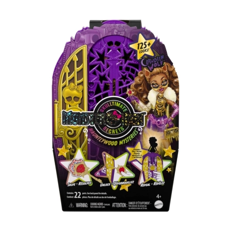 Mattel JBG80 Monster High Straszysekrety Clawdeen Wolf