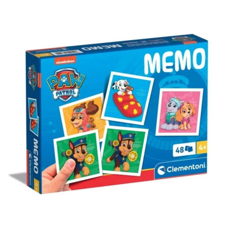 Clementoni 18310 Edukacja Wczesnoszkolna Memo Psi Patrol