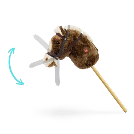 Milly Mally Hobby Koń na Kiju Dark Brown