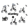 Milly Mally Rowerek Trójkołowy 6w1 Stanley Rubber Grey