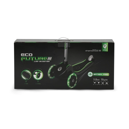Qplay Hulajnoga Future Eco New Green