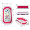 Milly Mally Wanienka składana Aqua Pink