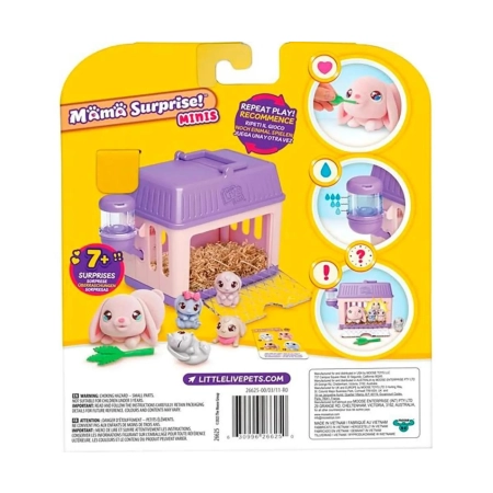 Moose 26625 Little Live Pets Mama Surprise Minis Króliczek