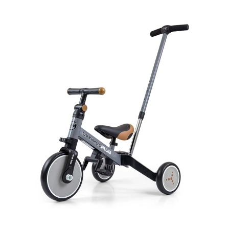 Milly Mally Rowerek 4w1 Optimus Plus Grey