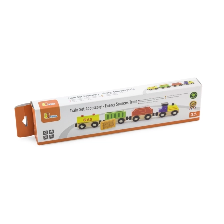 Viga 50820 Drewniany Magnetyczny pociąg towarowy