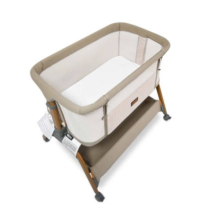 Milly Mally Łóżeczko Dostawne Nino Beige