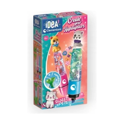 Clementoni 18166 Idea Mini Fabryka Markerów - Słodkie Pupile