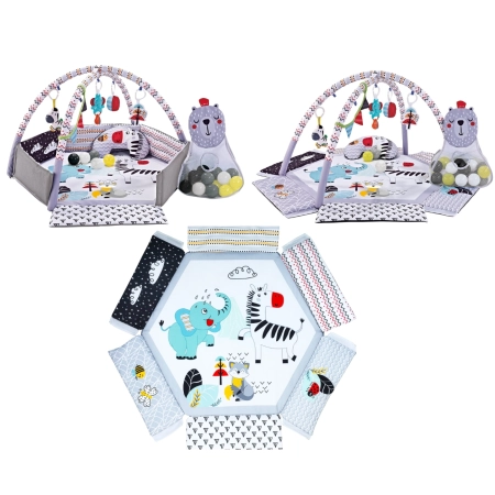 TinyMini CC9639 Mata edukacyjna Śpiący Miś