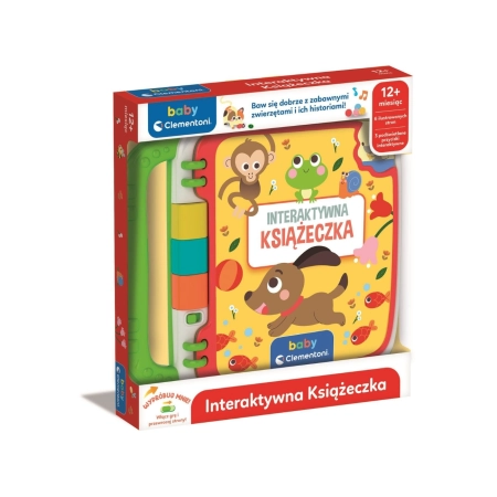 Clementoni Baby 50388 Interaktywna książeczka