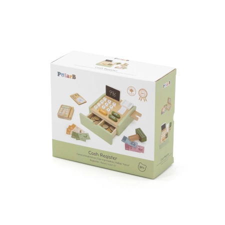 Viga 44244 PolarB Drewniana Zielona kasa