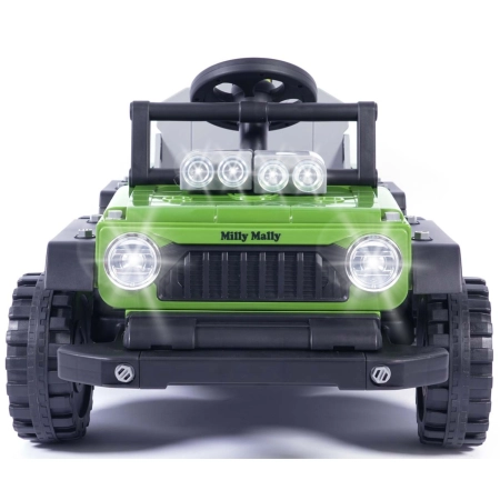 Milly Mally Pojazd na akumulator Prime 2w1 Green