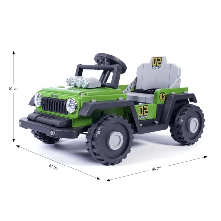 Milly Mally Pojazd na akumulator Prime 2w1 Green