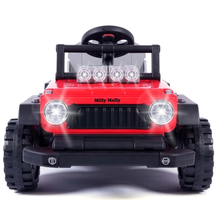 Milly Mally Pojazd na akumulator Prime 2w1 Red