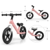 Milly Mally Rowerek Biegowy Ranger Flash Pink