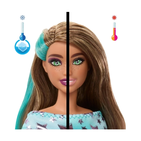 Mattel JFG72  Barbie Party Unboxed Reveal – Zestaw 10 Niespodzianek z Lalką