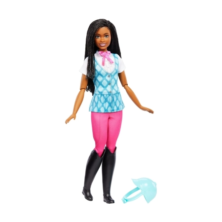 Mattel HXJ39 Barbie Lalka Dżokejka