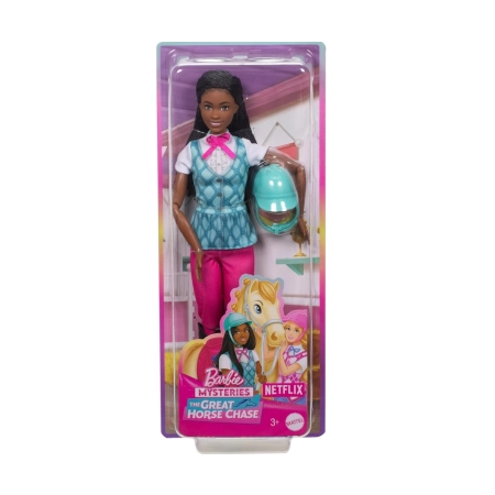 Mattel HXJ39 Barbie Lalka Dżokejka