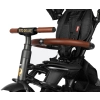 Qplay Rowerek Trójkołowy Rito Deluxe Rubber Black