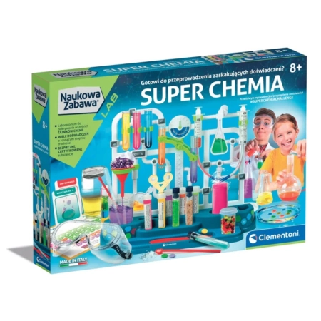 Clementoni Naukowa Zabawa Lab 50805 Super Chemia