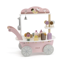 Viga 44054 Wózek - Mini Lodziarnia Drewniana
