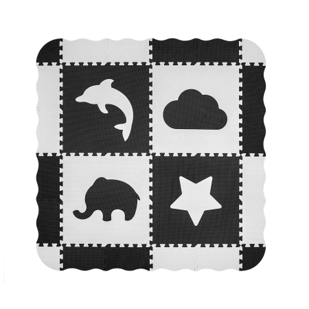 Milly Mally Mata piankowa puzzle Jolly 2x2 - Grey