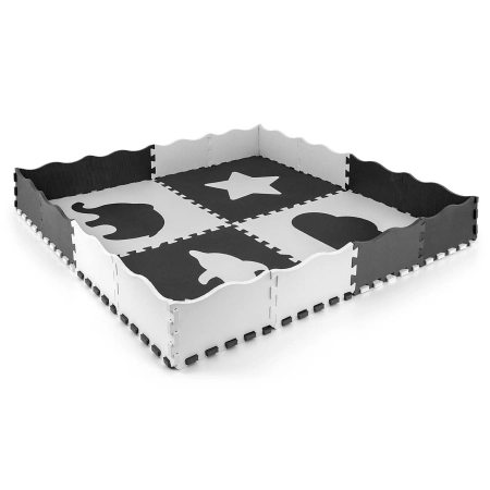 Milly Mally Mata piankowa puzzle Jolly 2x2 - Grey