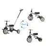 Qplay Rowerek Trójkołowy Stager 3w1 Silver
