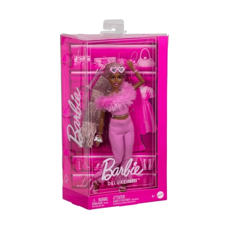 Mattel HYV28 Barbie Deluxe Style Różowa Lalka Modowa w Stylu Barbiecore