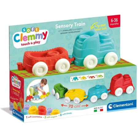 Clementoni 17961 Clemmy Pociąg Sensoryczny