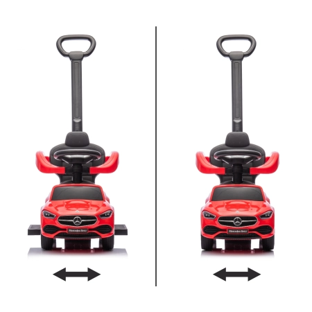 Milly Mally Pojazd z rączką MERCEDES C-Class Red