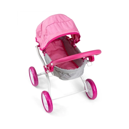 Milly Mally Wózek dla lalek Dori Prestige Pink