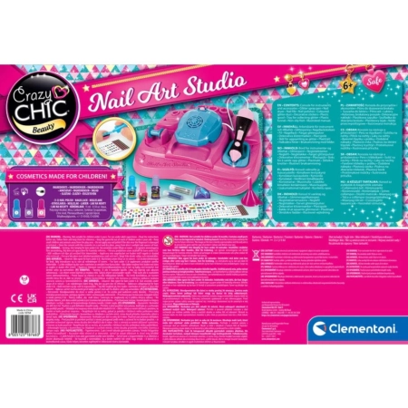 Clementoni Crazy chic 18768 Crazy Studio Paznokci