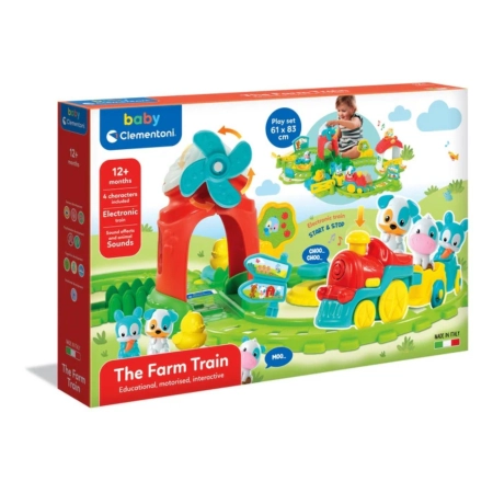 Clementoni 17391 Baby Pociąg Farmera