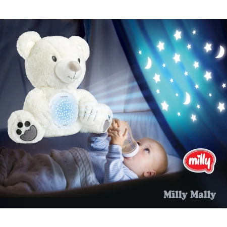 Milly Mally Zabawka pluszowa z Projektorem Milly Bear