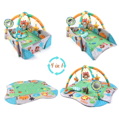TinyMini JL628-1B Mata edukacyjna 4w1 Dżungla