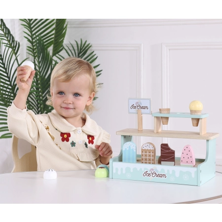 Tooky Toy TJ119 Słodka budka z lodami