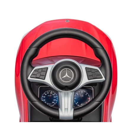 Milly Mally Pojazd z rączką MERCEDES C-Class Deluxe Red