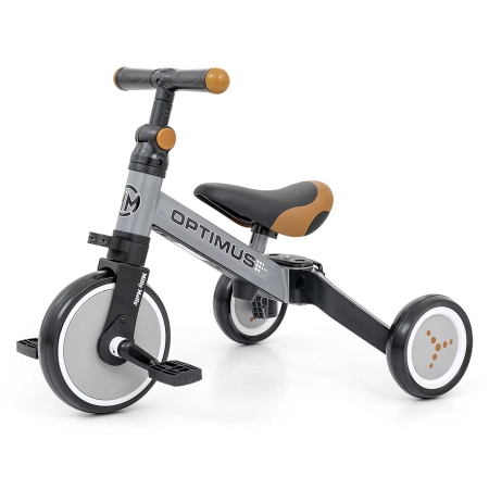 Milly Mally Rowerek 3w1 Optimus Grey