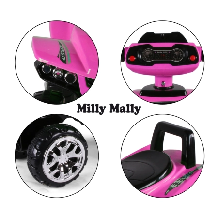 Milly Mally Pojazd Monster Black Pink