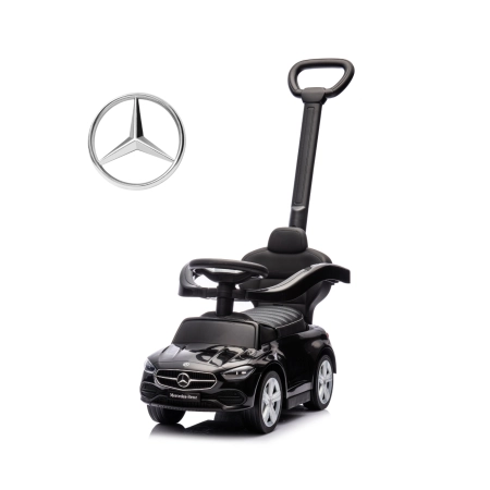 Milly Mally Pojazd z rączką MERCEDES C-Class Deluxe Black