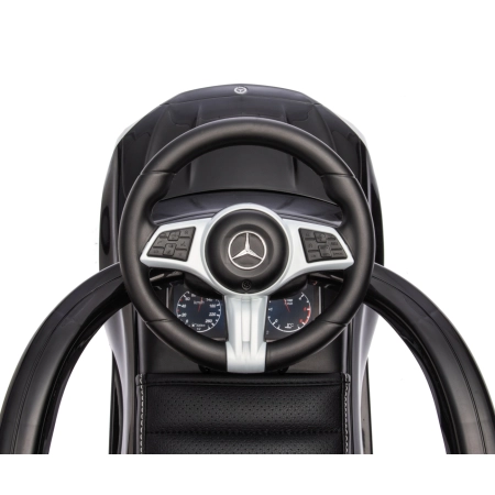 Milly Mally Pojazd z rączką MERCEDES C-Class Deluxe Black