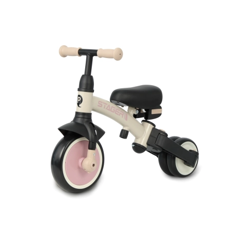Qplay Rowerek Trójkołowy Stager 3w1 Pink
